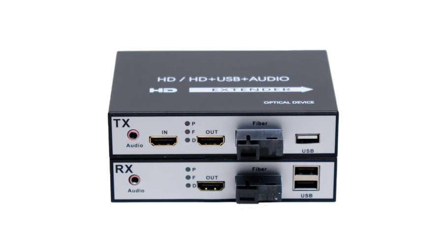 Fiber Optik KVM Extender (USB+HDMI) - 1