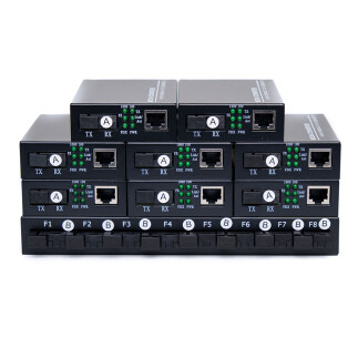 Fiber Optik Set 8 Port SC (Gigabit) - 1